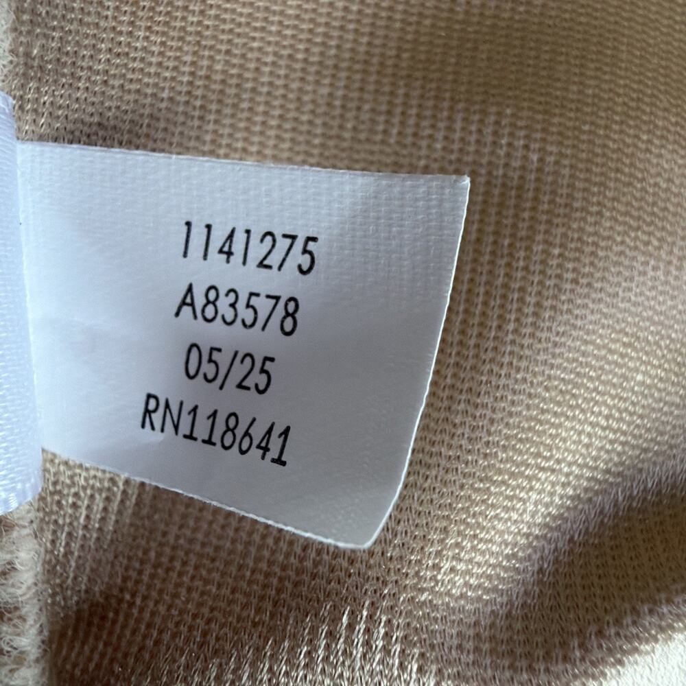 Cacique 46DD Bra Tan Lightly Lined Balconette Underwire convertible Closure New - Picture 12 of 14